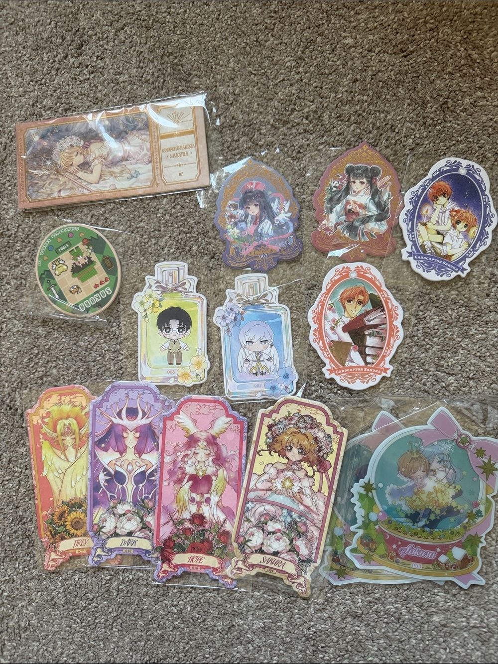 Cardcaptor Sakura Trading Cards 🌸 14 cards, NEW